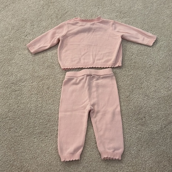 Little me pink sweater set - Picture 2 of 2